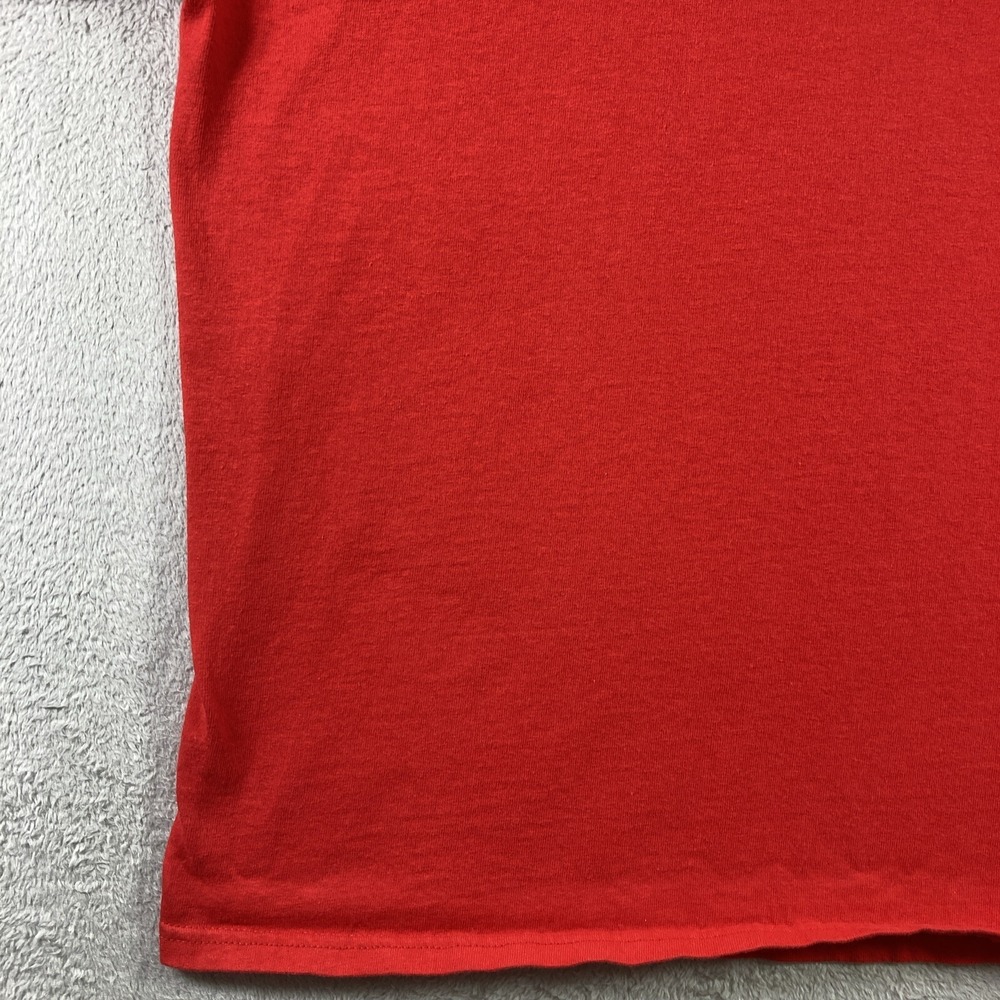 Washington DC Shirt Adult XL Red Spell Out Graphic Tee Casual Short Sleeve - Picture 5 of 13